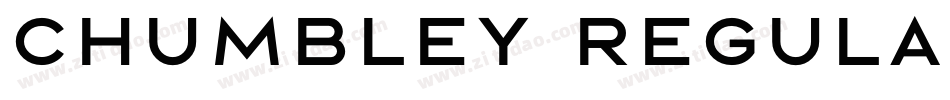 Chumbley Regular字体转换